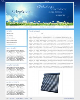 Szablon Allegro: SklepSolar.pl