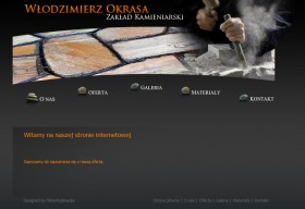 Projekt i wykonanie strony internetowej dla Zakładu Kamieniarskiego